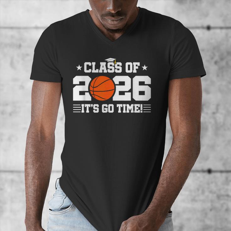 2026 Basketball Player 2026 Graduation Class Of 2026 Men's V-Neck T-Shirt