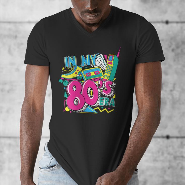 In My 80s Era Retro Vintage 80s Party Throwback Nostalgia Men's V-Neck T-Shirt