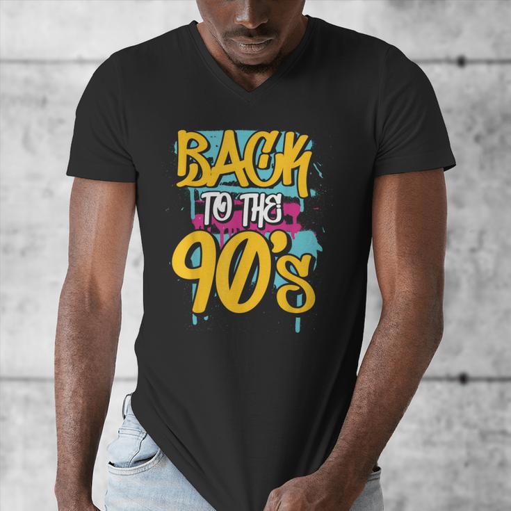 90's Nineties 1990s Nostalgia Men's V-Neck T-Shirt