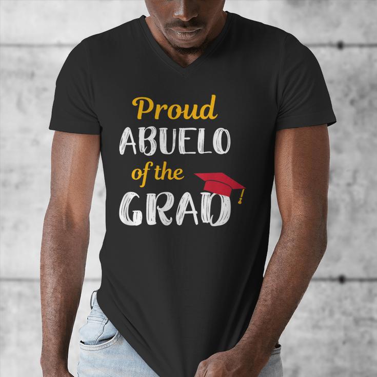 Abuelo Of Graduate Shirt Proud Grandpa Graduation Tee Men's V-Neck T-Shirt