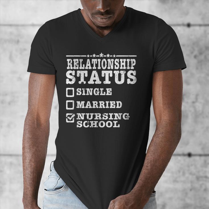 Anti Valentines Day Nursing School Nurse Graduation Shirt Men's V-Neck T-Shirt