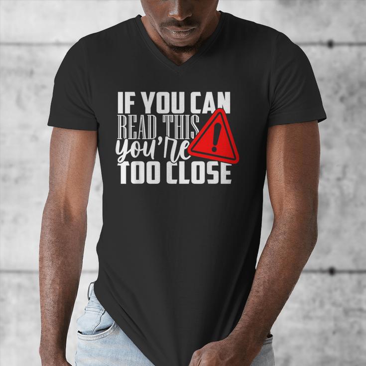 Antisocial Keep Away Sarcastic Bad Attitude Introvert Men's V-Neck T-Shirt
