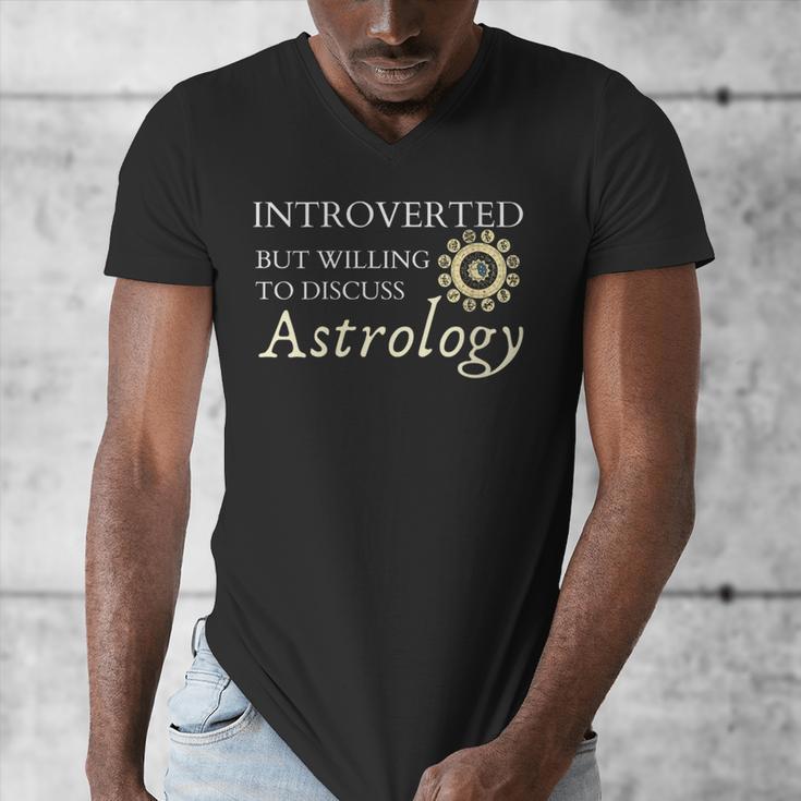 Astrology Quote For Introvert Astrologists Spirituality Men's V-Neck T-Shirt