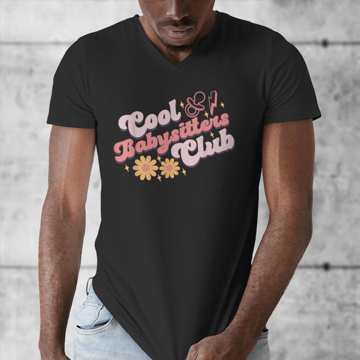Babysitters Club Book Daycare Provider Friends Childcare Day Men's V-Neck T-Shirt