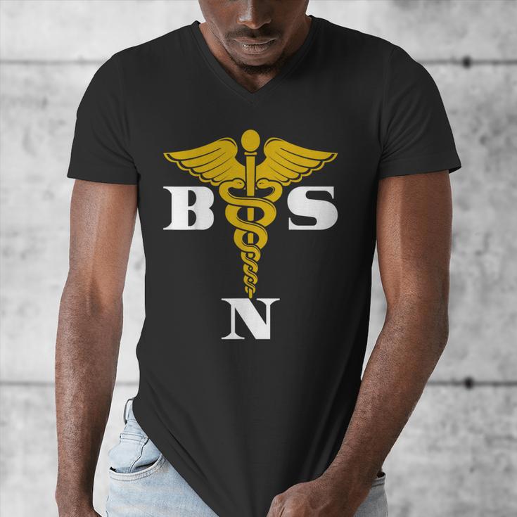Bachelor Of Science Nursing Graduation Men's V-Neck T-Shirt