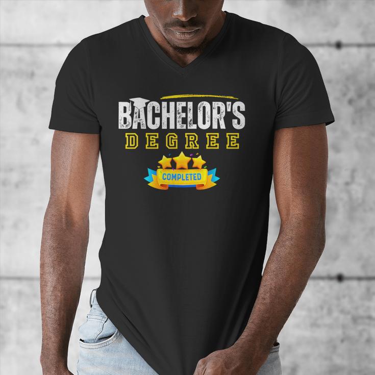 Bachelors Degree Graduation Senior Celebration Grad Party Men's V-Neck T-Shirt