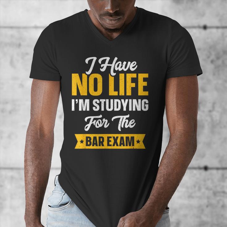 Bar Exam Shirt Law School Graduation 2025 Senior Men's V-Neck T-Shirt
