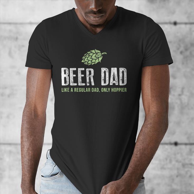 Beer Dad Shirt Cute Hops Drinking Men's V-Neck T-Shirt Beer Dad Shirt Cute Hops Drinking Men's V-Neck T-Shirt