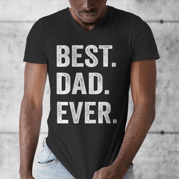 Best Dad EverShirt Men Husband Men's V-Neck T-Shirt