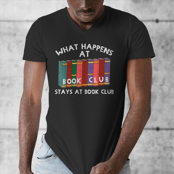 Book Club Read Reading Librarian Men Women Kids Men's V-Neck T-Shirt Book Club Read Reading Librarian Men Women Kids Men's V-Neck T-Shirt