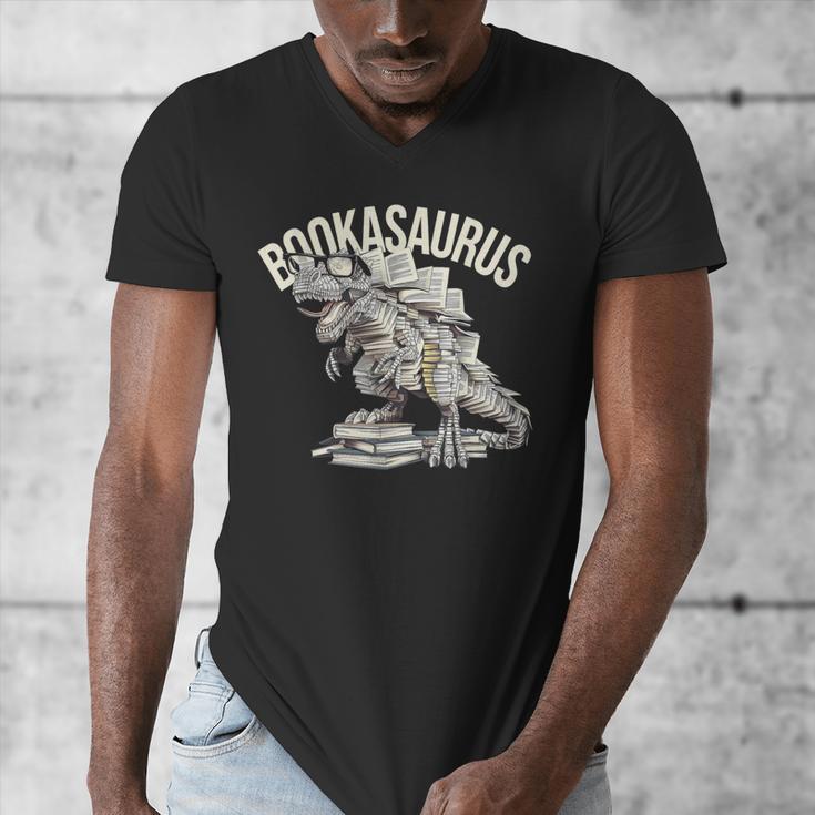 Book Dinosaur Bookworm T-Rex Dino Reading Books Book Men's V-Neck T-Shirt Book Dinosaur Bookworm T-Rex Dino Reading Books Book Men's V-Neck T-Shirt