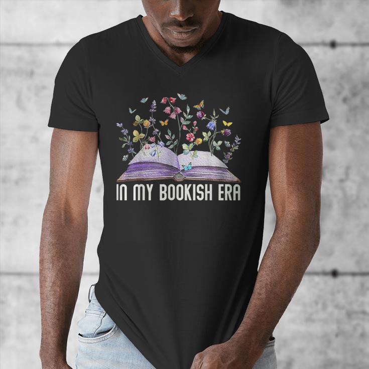 In My Bookish Era World Book Day Girls Men's V-Neck T-Shirt In My Bookish Era World Book Day Girls Men's V-Neck T-Shirt