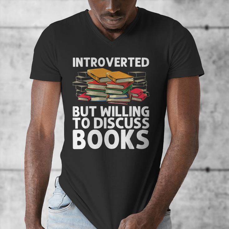 Bookworm Art For Men Women Book Reading Lover Bookish Men's V-Neck T-Shirt