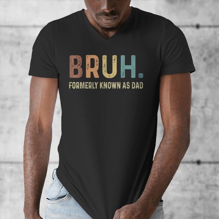 Bruh Formerly Known As Dad Men's V-Neck T-Shirt