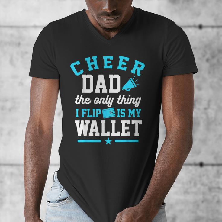 Cheer Dad Shirt Cheerleader Dad Cheerleading Competition Men Men's V-Neck T-Shirt