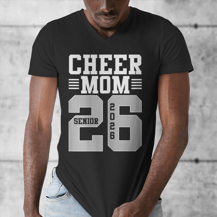 Cheer Mom Senior 2026 Cheerleaders Graduation Mother Men's V-Neck T-Shirt