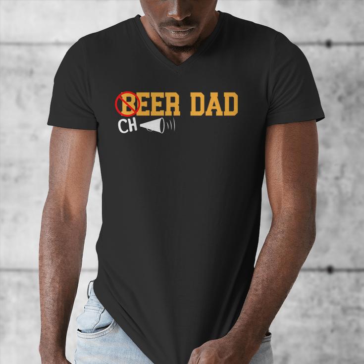 Cheerleader Dad Beer Cheerleading Cheer Dad Men's V-Neck T-Shirt