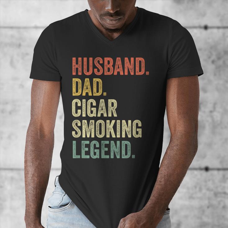 Cigar Lover For Dad Men Vintage Cigar Saying Men's V-Neck T-Shirt