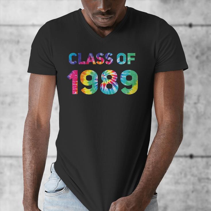 Class Of 1989 School Reunion College Highschool Graduation Men's V-Neck T-Shirt