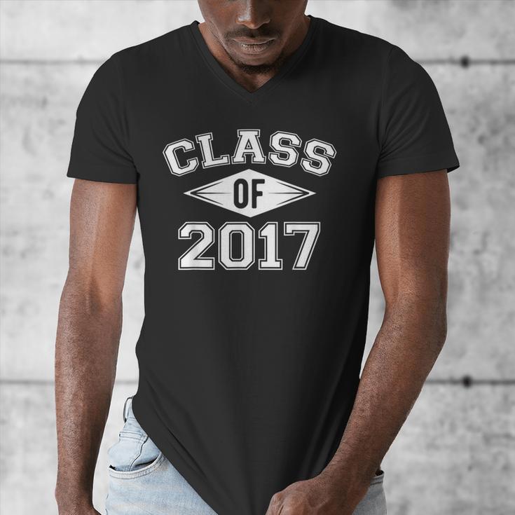 Class Of 2017 Graduation Shirt Senior For Graduates Men's V-Neck T-Shirt