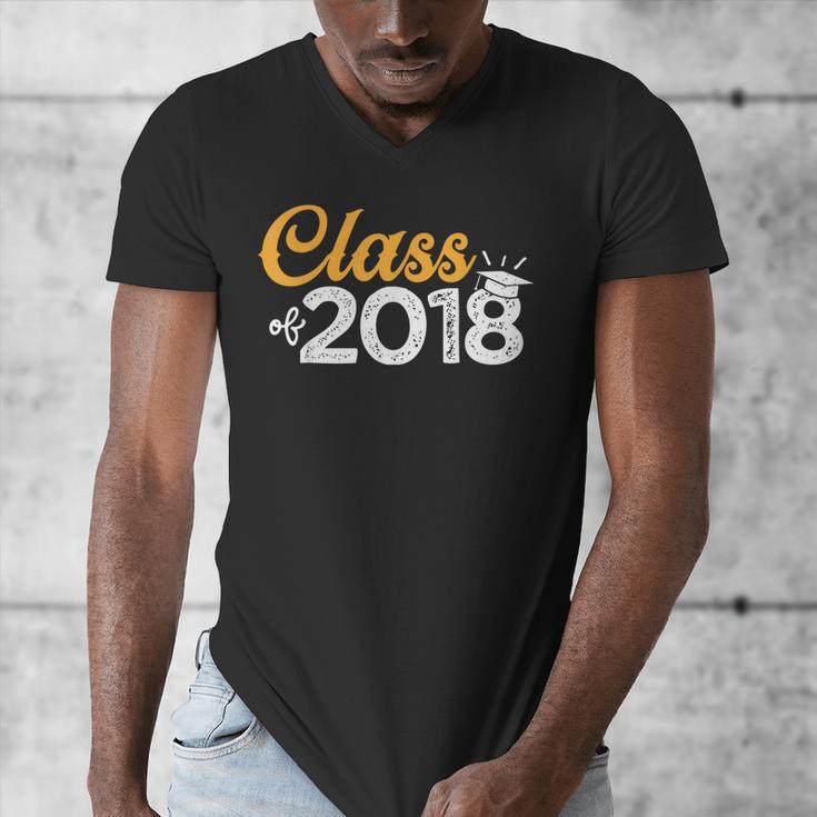Class Of 2018 GraduationShirt Senior Boys Girls Men Women Men's V-Neck T-Shirt