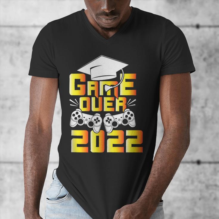 Class Of 2022 Graduation Gamer Video Console Graduate Class Men's V-Neck T-Shirt