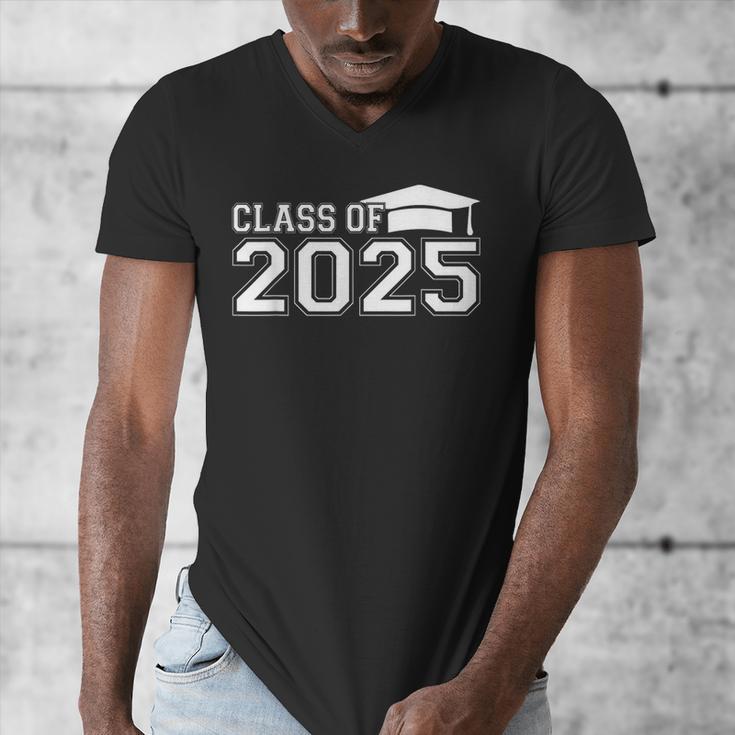 Class Of 2025 First Day Of School Kindergarten Graduation Men's V-Neck T-Shirt