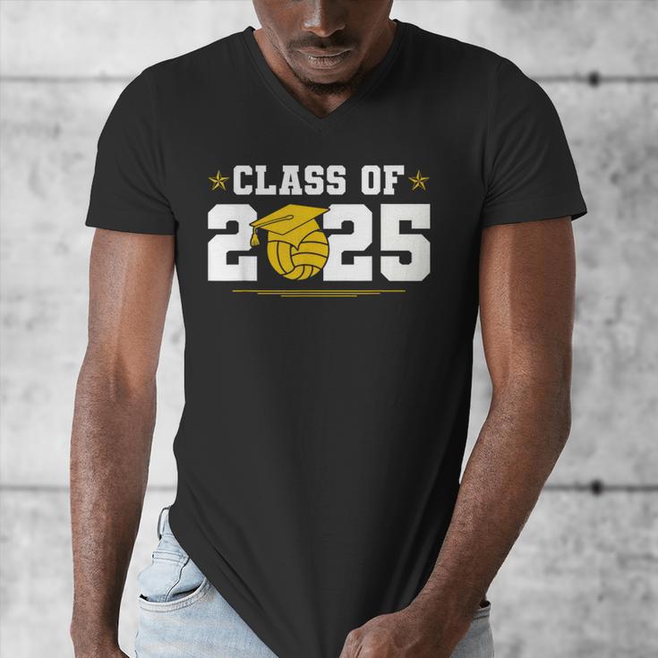 Class Of 2025 Graduation Waterpolo Senior 2025 Men's V-Neck T-Shirt