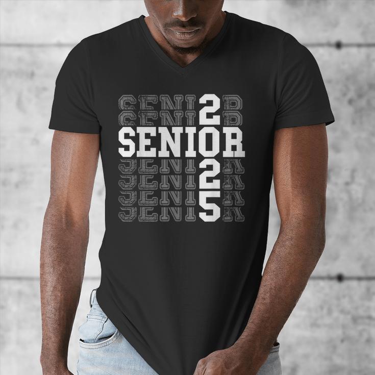 Class Of 2025 Senior 2025 Back To School 2025 Graduation 25 Men's V-Neck T-Shirt