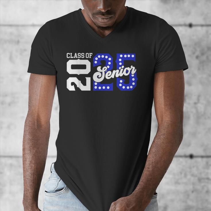 Class Of 2025 Senior 2025 Back To School Graduation Party Men's V-Neck T-Shirt