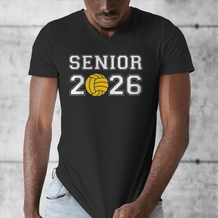 Class Of 2026 Graduation Waterpolo Senior 2026 Water Polo Men's V-Neck T-Shirt