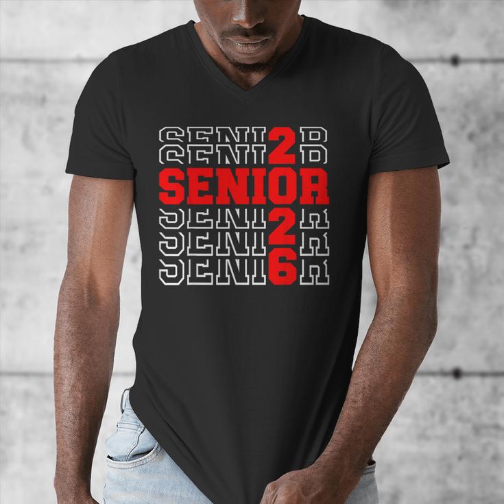 Class Of 2026 Senior Back To School 2026 Graduation 2026 Men's V-Neck T-Shirt