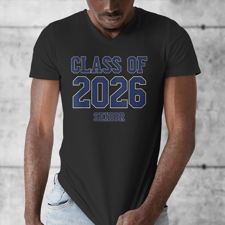 Class Of 2026 Senior Graduation High School College Grad Men's V-Neck T-Shirt