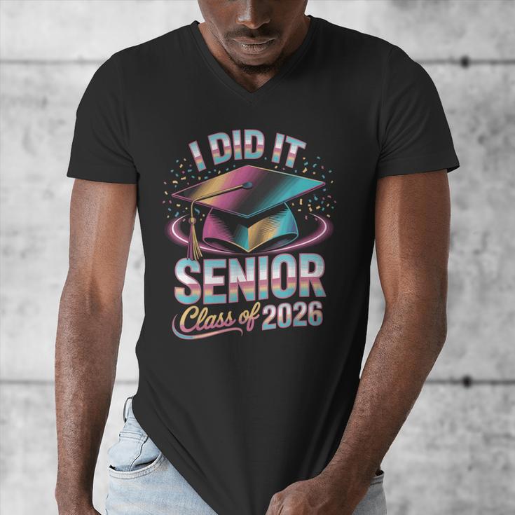 Class Of 2026 Senior Graduation I Did It Men's V-Neck T-Shirt