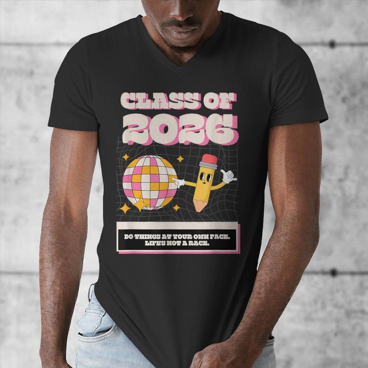 Class Of 2026 Students Graduate 2026 Graduation Men's V-Neck T-Shirt