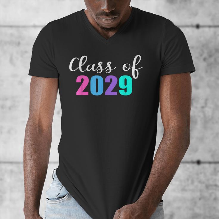 Class Of 2029 Shirt 2nd Grade Onto 3rd Grade Graduation Tee Men's V-Neck T-Shirt