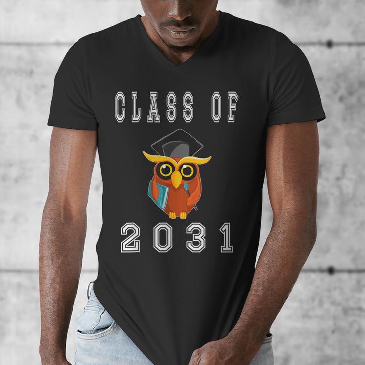 Class Of 2031 Graduation First Day Of SchoolShirt Men's V-Neck T-Shirt