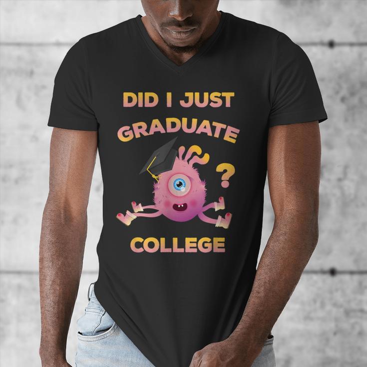 College Graduation 2018 Shirt Graduate For Her Men's V-Neck T-Shirt