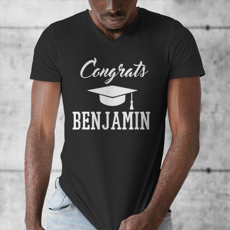 Congrats Benjamin College High School Graduation Men's V-Neck T-Shirt