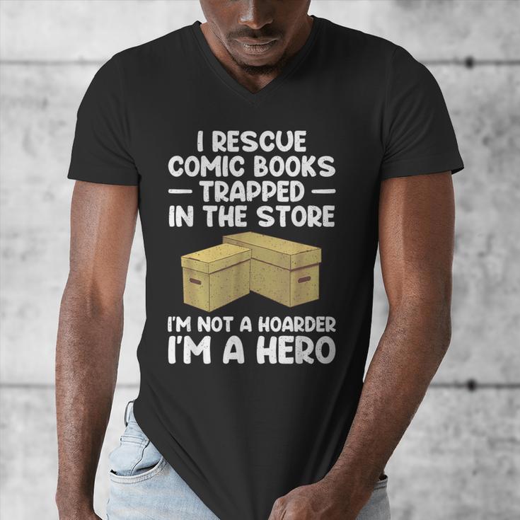 Cool Comic Book For Men Women Comic Book Collector Men's V-Neck T-Shirt
