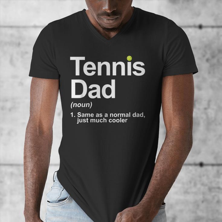 Cool Tennis Novelty For Men Dad Tennis Lover Tennis Player Men's V-Neck T-Shirt