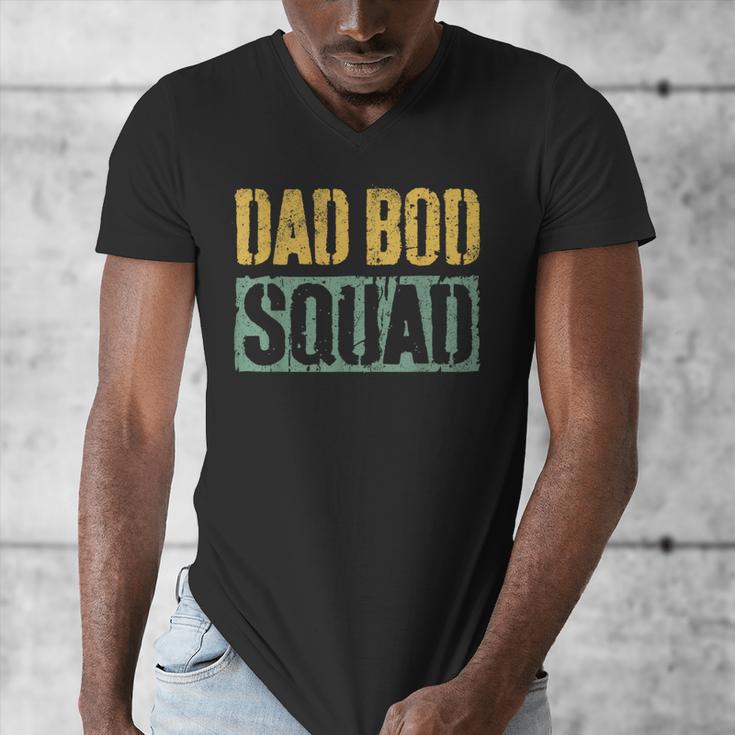 Dad Bod Squad Shirt Men Fathers Day Men's V-Neck T-Shirt