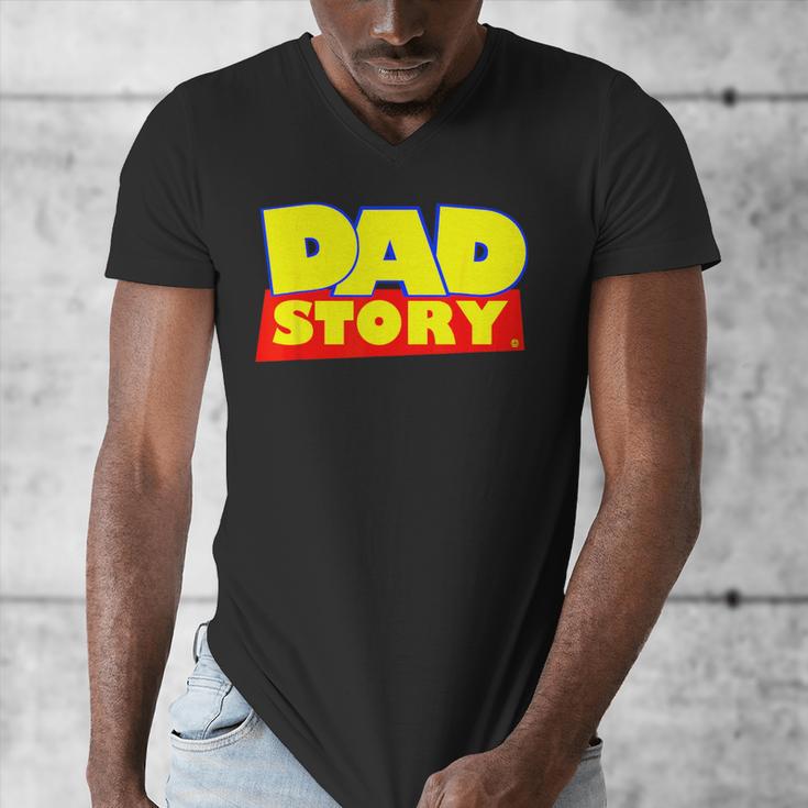 Dad Story Men's V-Neck T-Shirt