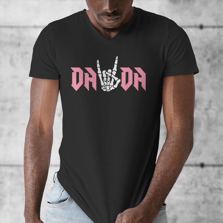 Dada Of The Bad Two The Bone Birthday 2 Years Old Birthday Men's V-Neck T-Shirt