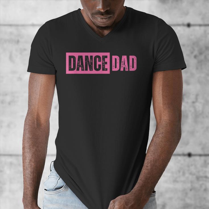 Dance Dad Pink Men's V-Neck T-Shirt Dance Dad Pink Men's V-Neck T-Shirt