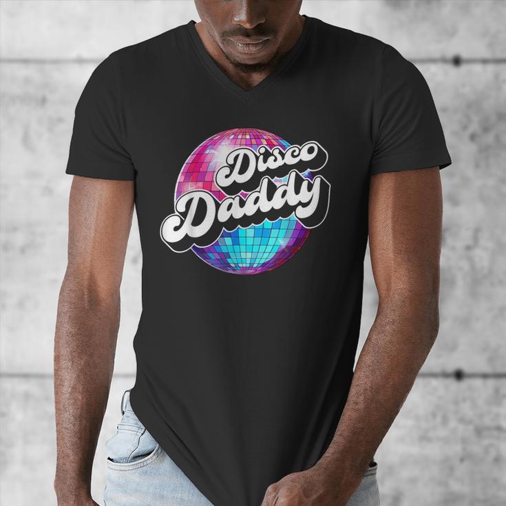 Disco Daddy 60's 70s Disco Dad Men's V-Neck T-Shirt
