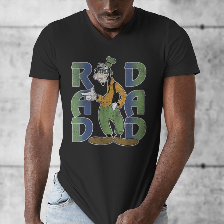Disney Goofy Rad Dad Men's V-Neck T-Shirt