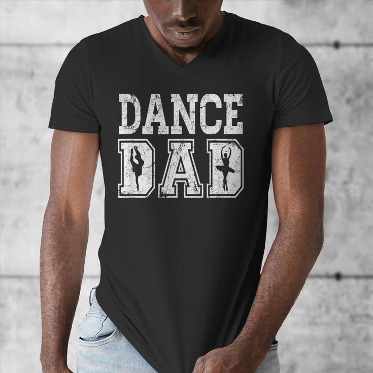 Distressed Dance Dad Ballet Great For Men T-Shirt Men's V-Neck T-Shirt