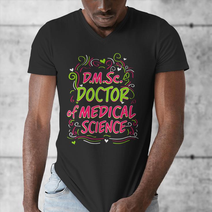 DMSc Doctor Of Medical Science Doctorate Graduation Men's V-Neck T-Shirt