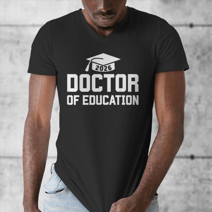 Doctor Of Education 2026 EDD Doctoral Degree Graduation Men's V-Neck T-Shirt